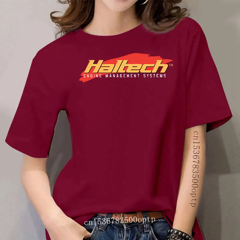 

Haltech Engine Management Fashion T-shirt Tees Systems Racing women Clothing