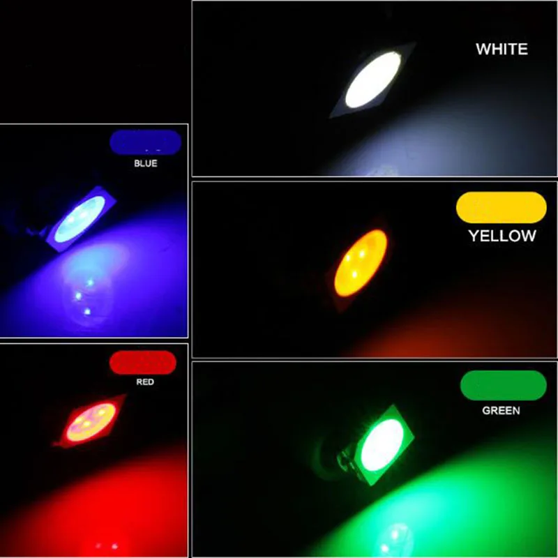 10pcs T5 led 18 27 74 85 286 SMD 5050 Auto LED Lamp Car Dashboard Instrument Light Bulb 12V white blue red yellow green 10X | Автомобили и