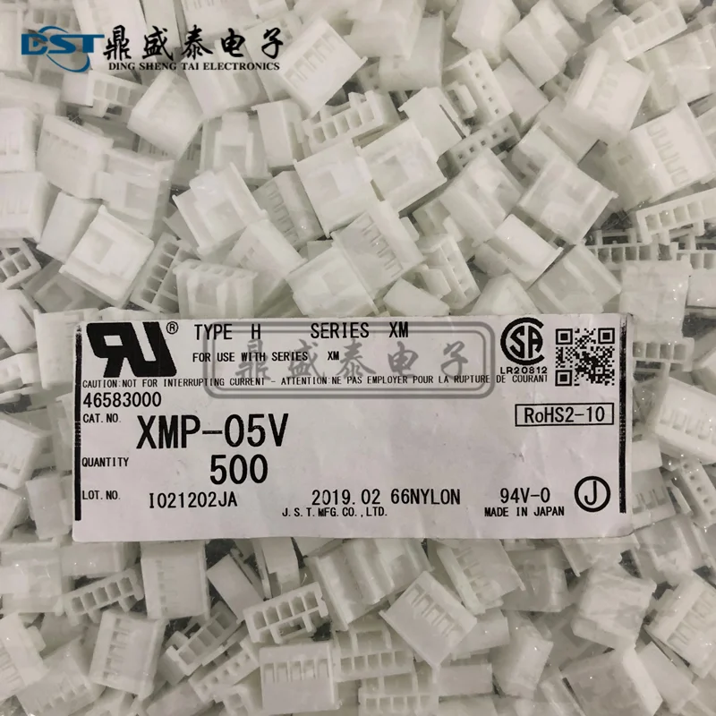 JST conectores carcasas de terminales, piezas nuevas, XMP-05V ,XMP-06V, 100%-0