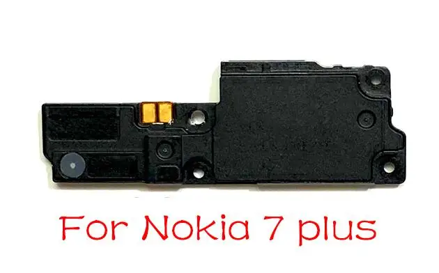 For Nokia 7 Plus Громкий динамик для Nokia 5 6 8 3 7,1 6,1 Plus X5 X6 громкий задний динамик зуммер звонка с гибкий кабель, сменные детали - Цвет: For Nokia 7 Plus