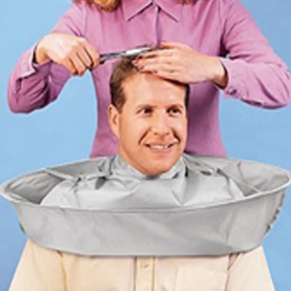 

Waterproof Adult Foldable Hair Cutting Cloak Umbrella Cape Home Salon Barber Cape Practical Portable Cloaks