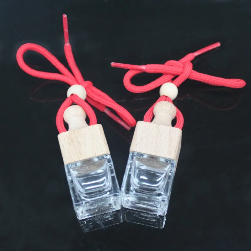 Автомобильный подвесной освежитель воздуха диффузор прозрачный стеклянный