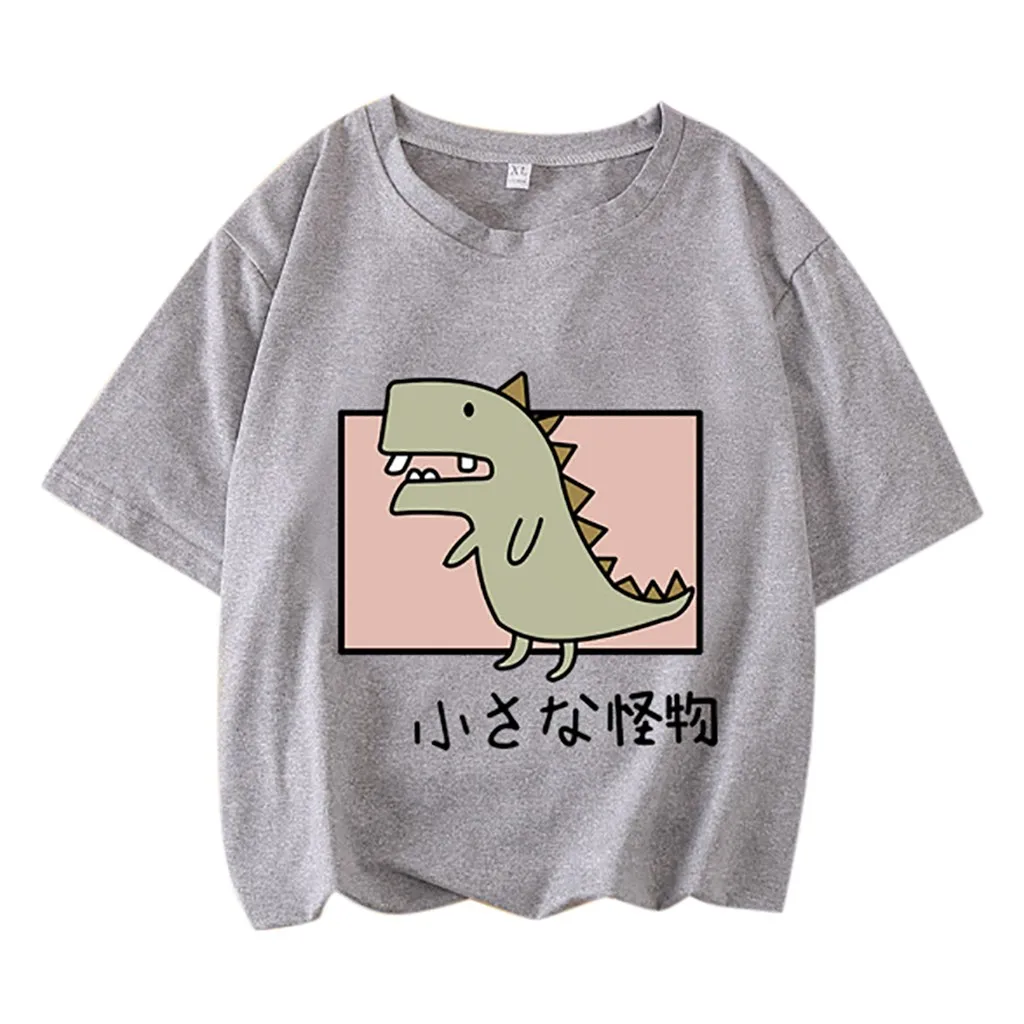 Женские летние футболки 2020 года с круглым вырезом и коротким рукавом футболка