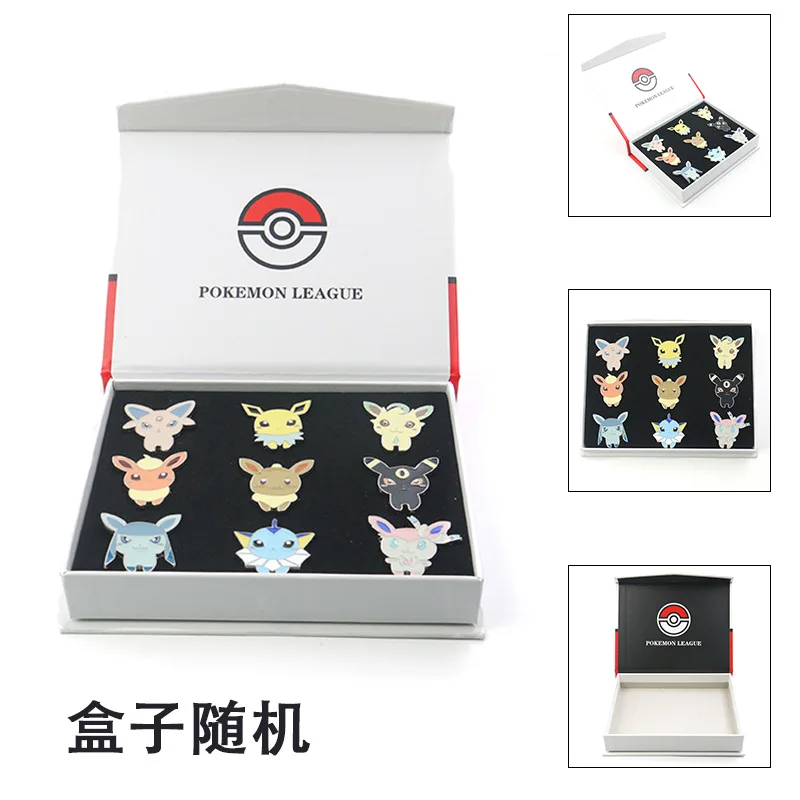 Эмалированная булавка в виде покемона костюм кавайной Пикачу эльфа эмблема для