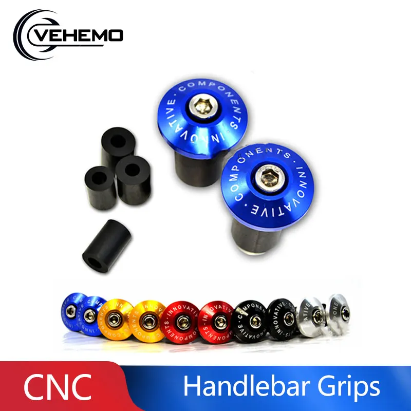 

Motorcycle CNC Handlebar Grips Dirt Bike for 1 Pair Moto Billet