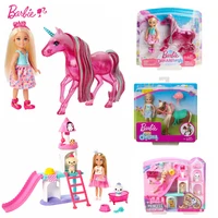 barbie dreamtopia chelsea doll and unicorn club chelsea doll and horse play house dolls set toy for girl gift fpl82