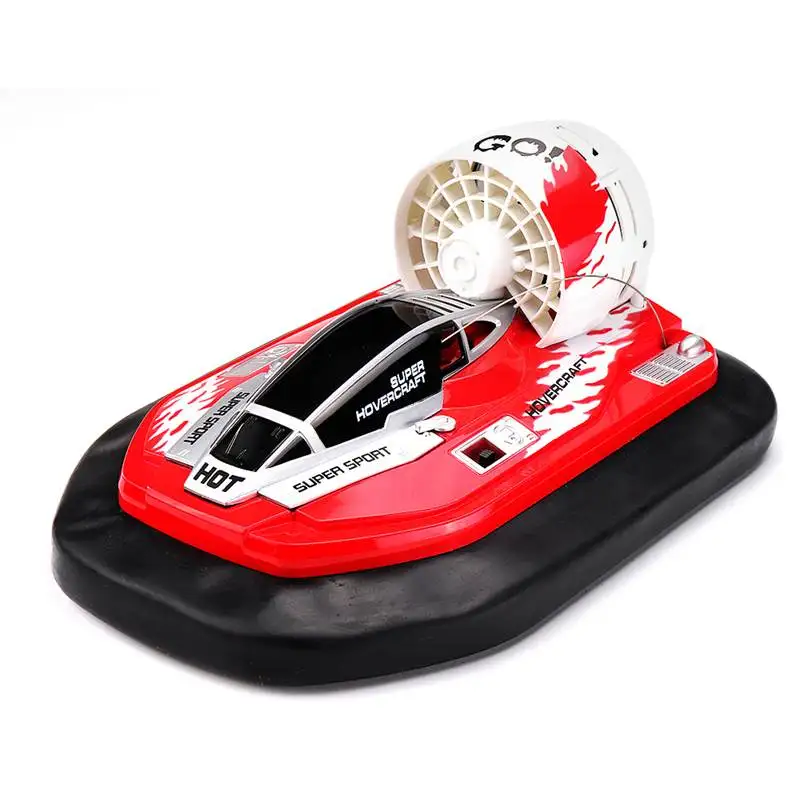 Red HHY7805296 Радиоуправление мини 7 км/ч 40 Гц щетка мотор RC ховеркрафт RC лодка модели автомобиля игрушка-подарок для детей - Цвет: Red