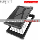 Чехол для планшета Amazon Kindle Paperwhite 4 6,0 дюйма, силиконовый мягкий чехол с подушкой безопасности, прозрачная защитная электронная книга, чехол из ТПУ 2018