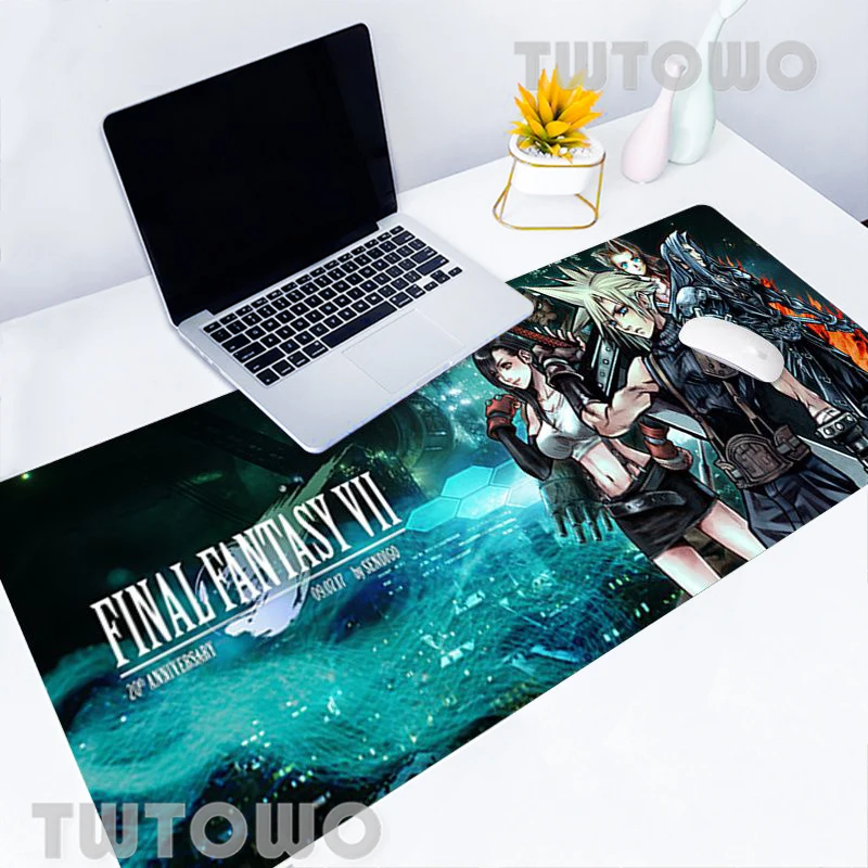 Final Fantasy Vii пользовательский игровой Лидер продаж коврик для мышки с аниме мягкие