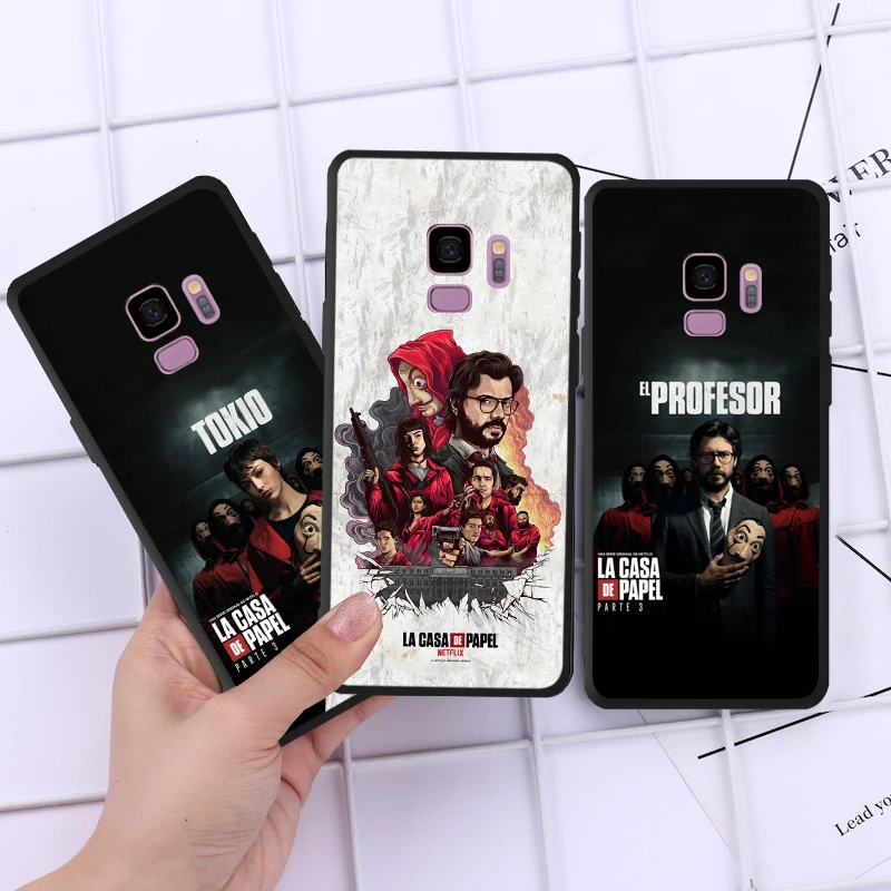 Чехол для Samsung S10 бумажный дом чехол телефона S9 S20 Ultra S10E S8 Plus S7 Edge|Бамперы| |