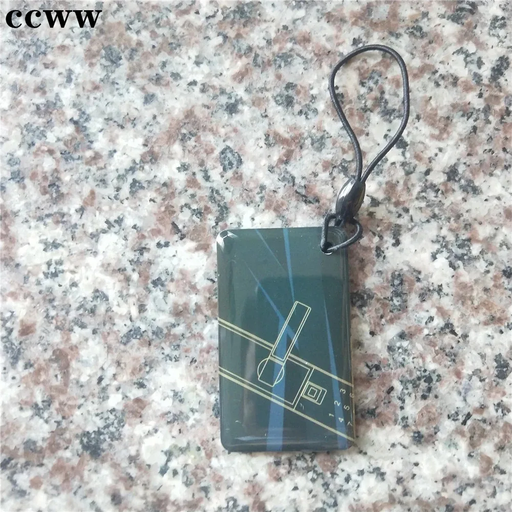 13,56 МГц RFID брелок с UID, ключевые брелоки 1K S50, записываемые и изменяемые, 0 Zero HF ISO14443A, используется для копирования карт для дубликатора.