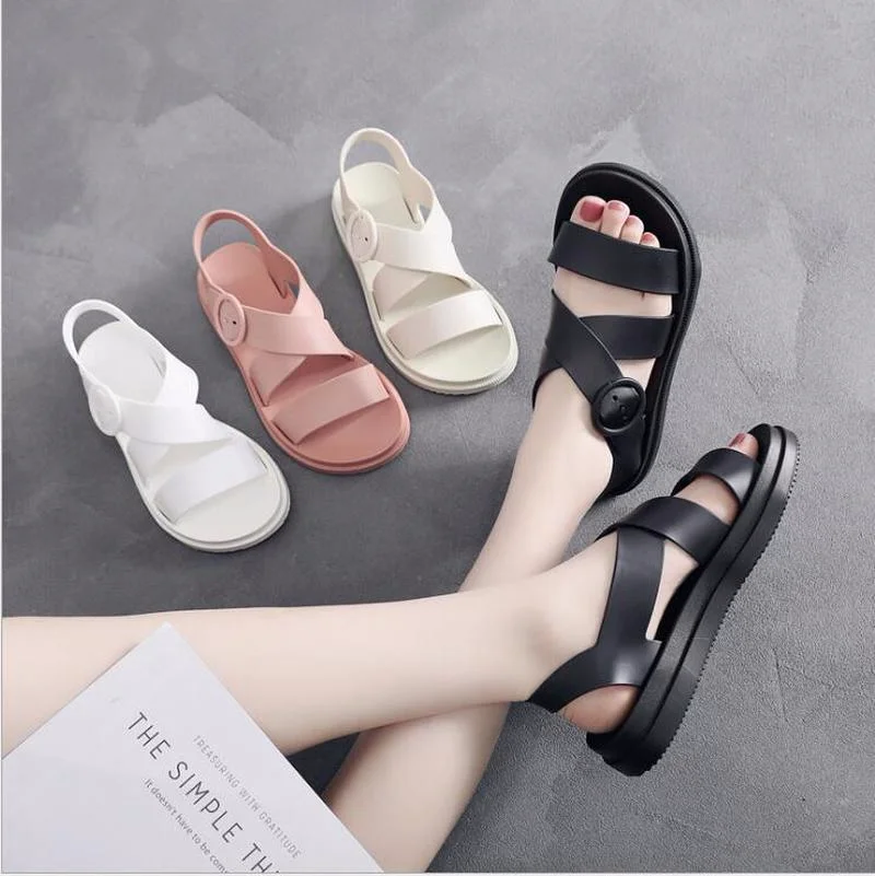 

Women's Gladiator Buckle Soft Shoes Woman Thick Bottom Platform Comfort Ladies Footwear Summer Female Casual Fashion Sandals