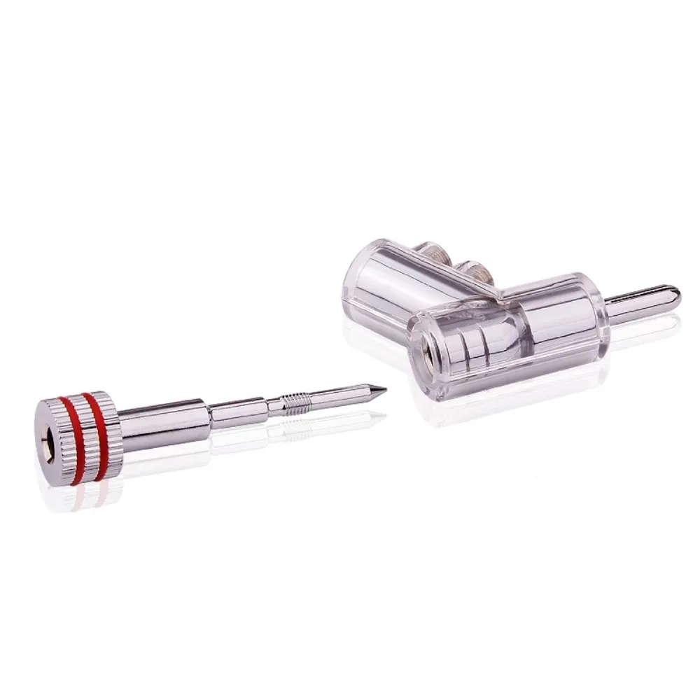 Hifi Банановая розетка родиевый аудио усилитель пистолет типа Чистая медь