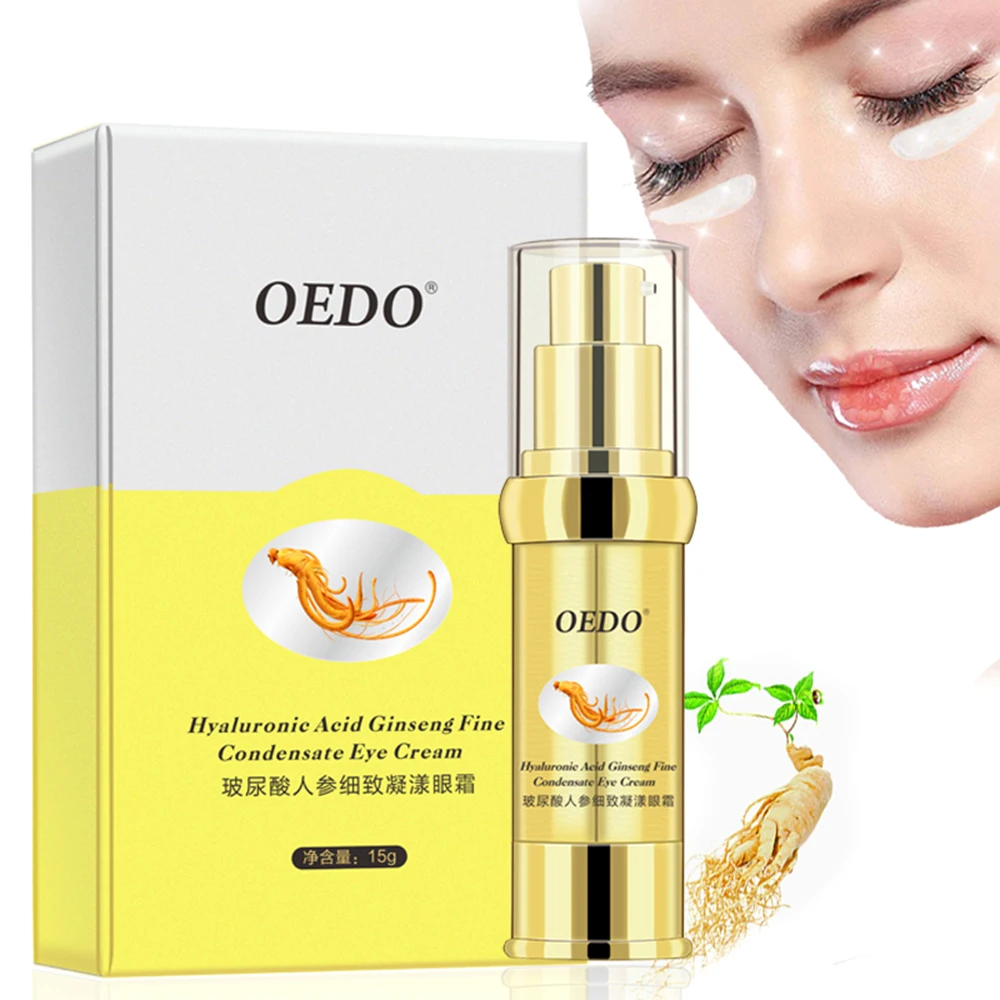 

Ginseng Essence Anti Wrinkle Anti Aging Eye Cream Effectively Remove Dark Circles Puffiness Repair Eye Lifting Moisturizer Cream