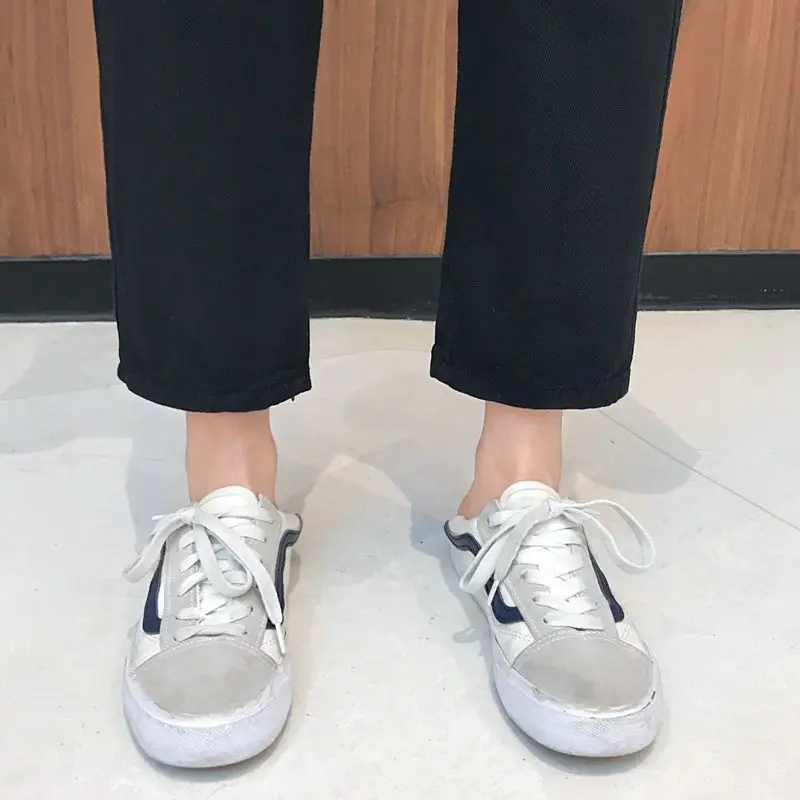 Джинсы женские шикарные свободные Простые повседневные универсальные в