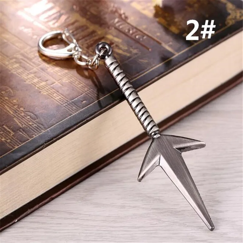Брелок с символикой Наруто Sasuke Uchiha Kunai Оружие Меч копье брелок фигурка для мужчин