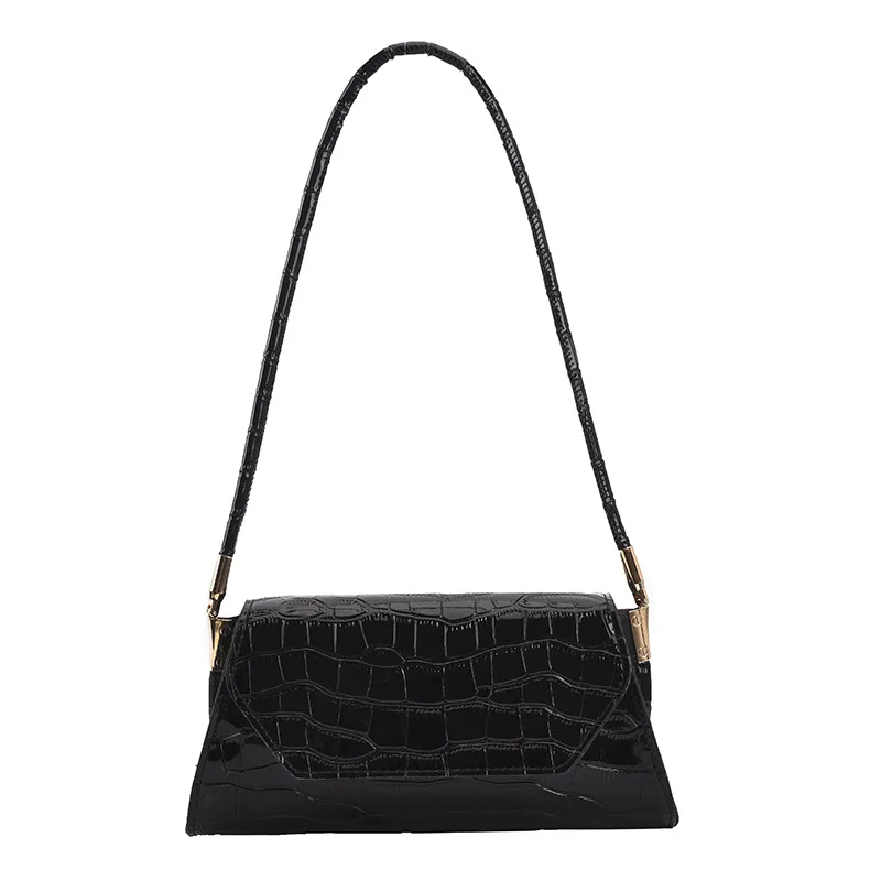 

2021 Summer New Trend Shoulder For Women Bag Baguette Bag Fashion Casual Messenger Armpit Bag Female PU High Street Handbag