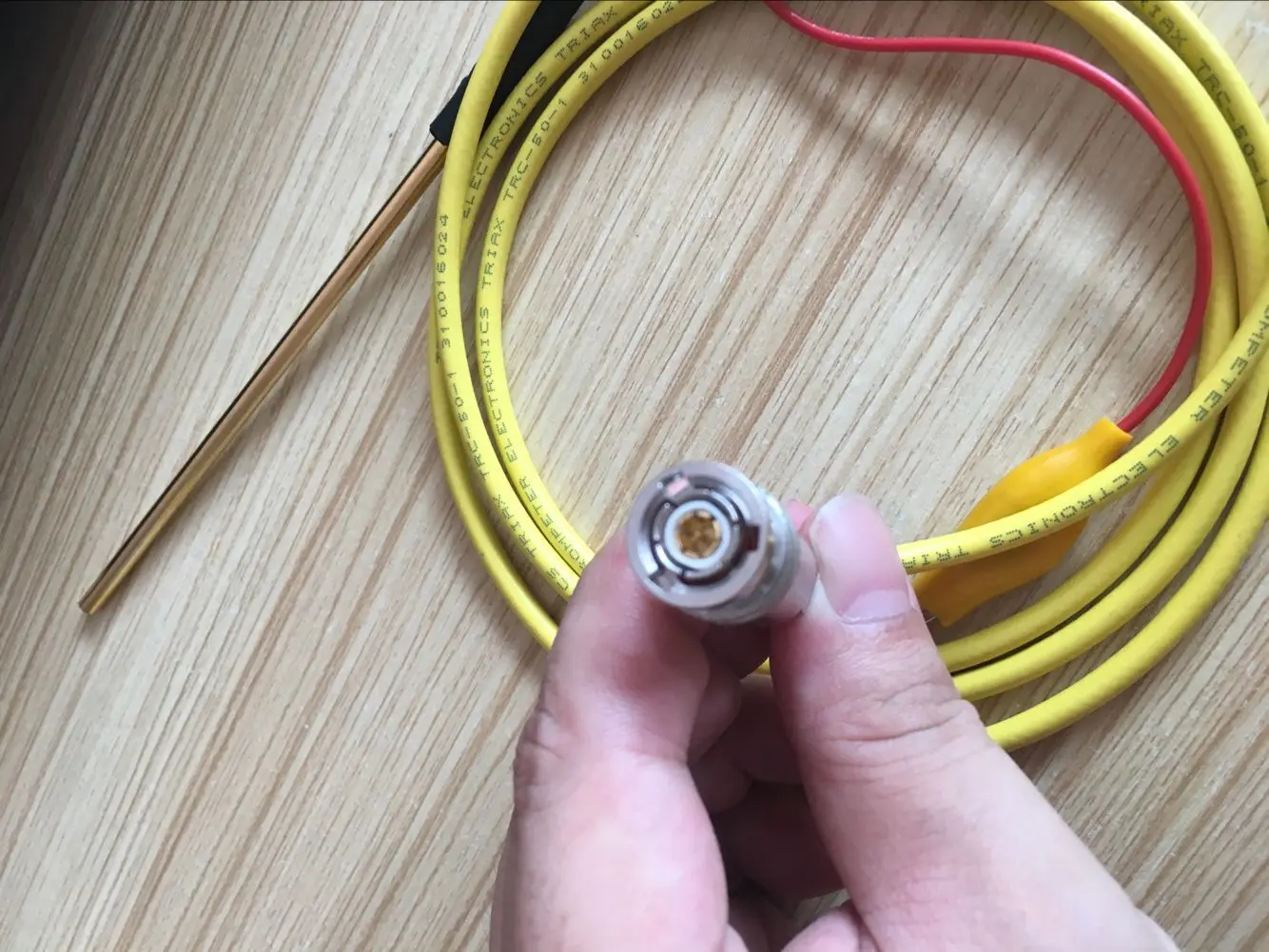 Коаксиальный высокочастотный испытательный зонд станция высокого давления стол