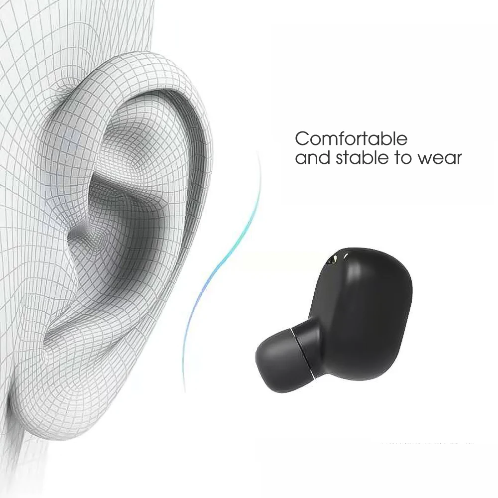 Kebidu спортивные M1 гарнитуры Bluetooth беспроводные наушники 5 0 вкладыши TWS с