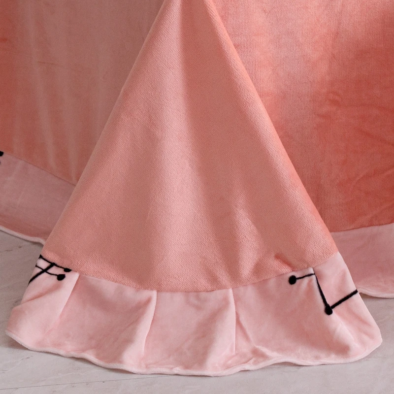 4 шт. бархатные комплекты постельных принадлежностей | Дом и сад