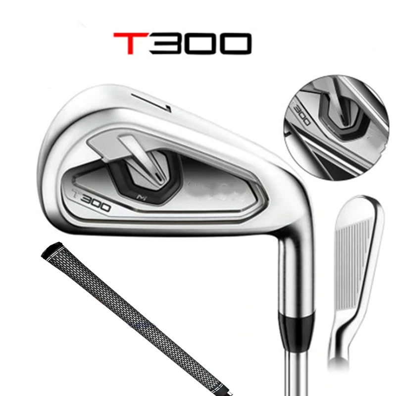 

T300 Golf Club T300 Iron Golf Equipment Menâ€™s Iron Set 4-9P/48 R/S Elastic Head and Head Cover