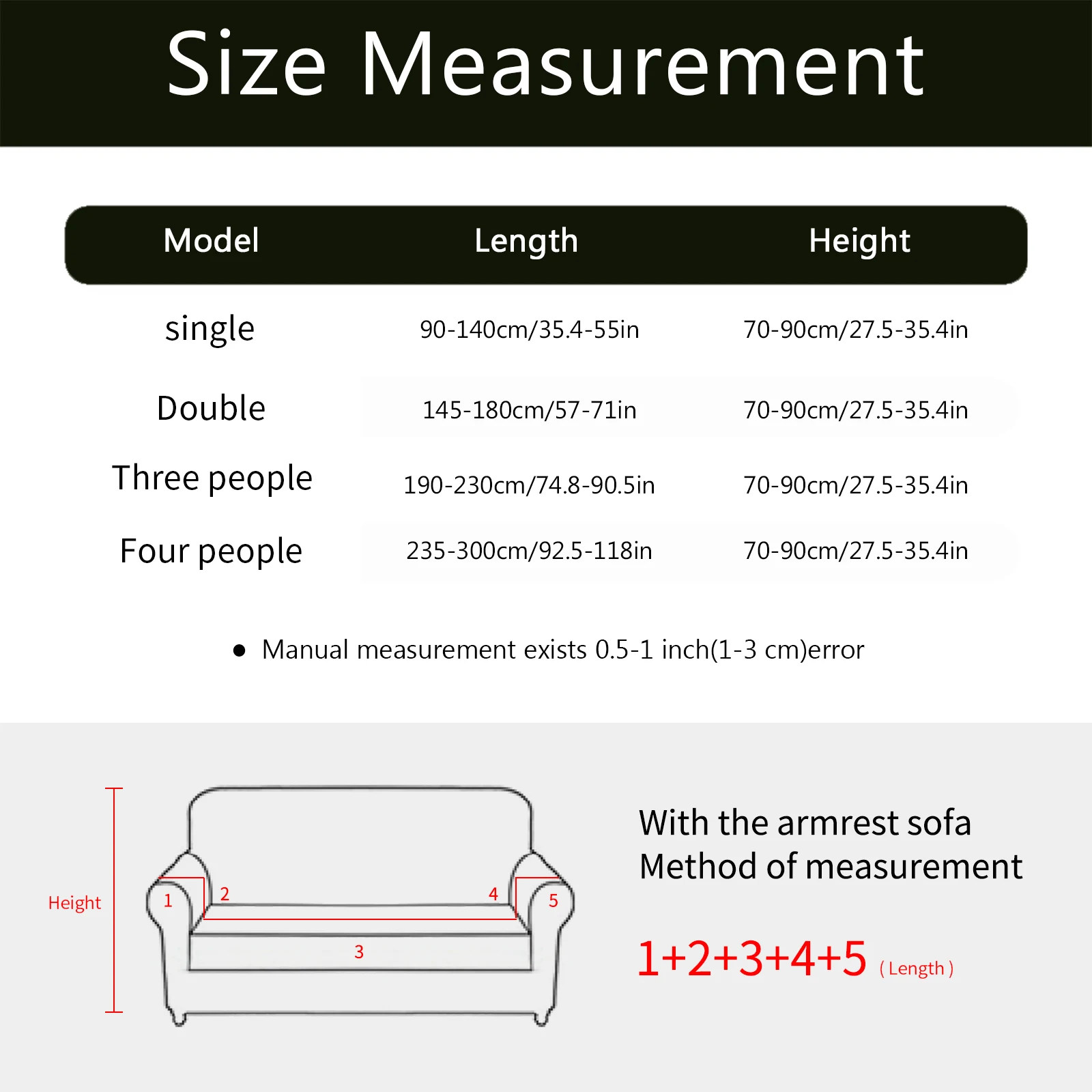 

Stretch Plaid Sofa Slipcover Elastic Sofa Covers Chair Couch Cover Square lattice printed Living Room Home Decor 1/2/3/4-seater