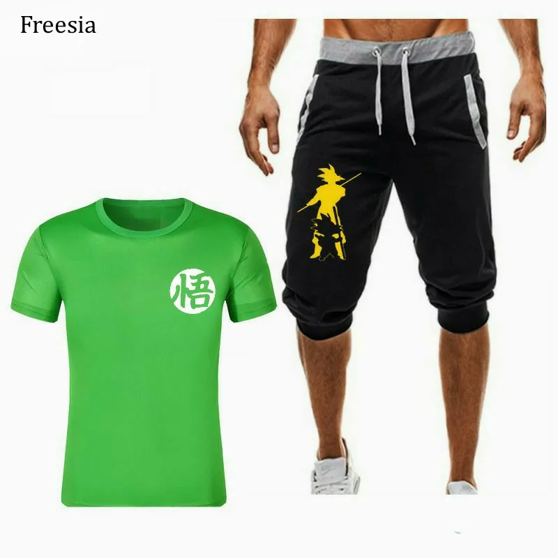 Новинка лета 2019 Мужская модная одежда с принтом футболка коротким рукавом