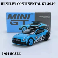 model car 164 pop toys mini gt bentley continental gt 2020 gp ice race lhd die cast vehicle display collection