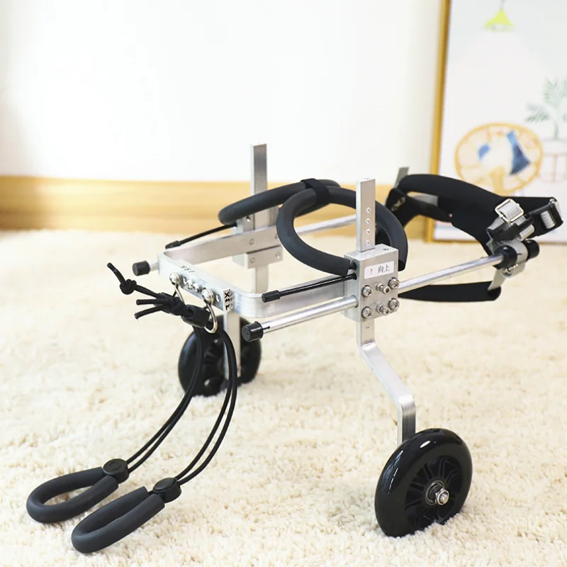 

Wheelchair hind limb paralysis pet Walker small elderly disabled cat and dog hind leg auxiliary rehabilitation support vehicle