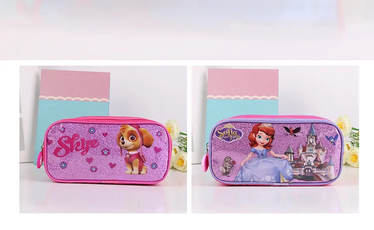 Disney «Холодное сердце» из мультфильмов портмоне пенал Студент Эльза ящик пенал с мультяшным рисунком подарок для мальчика Девочки Детская сумочка для девочек