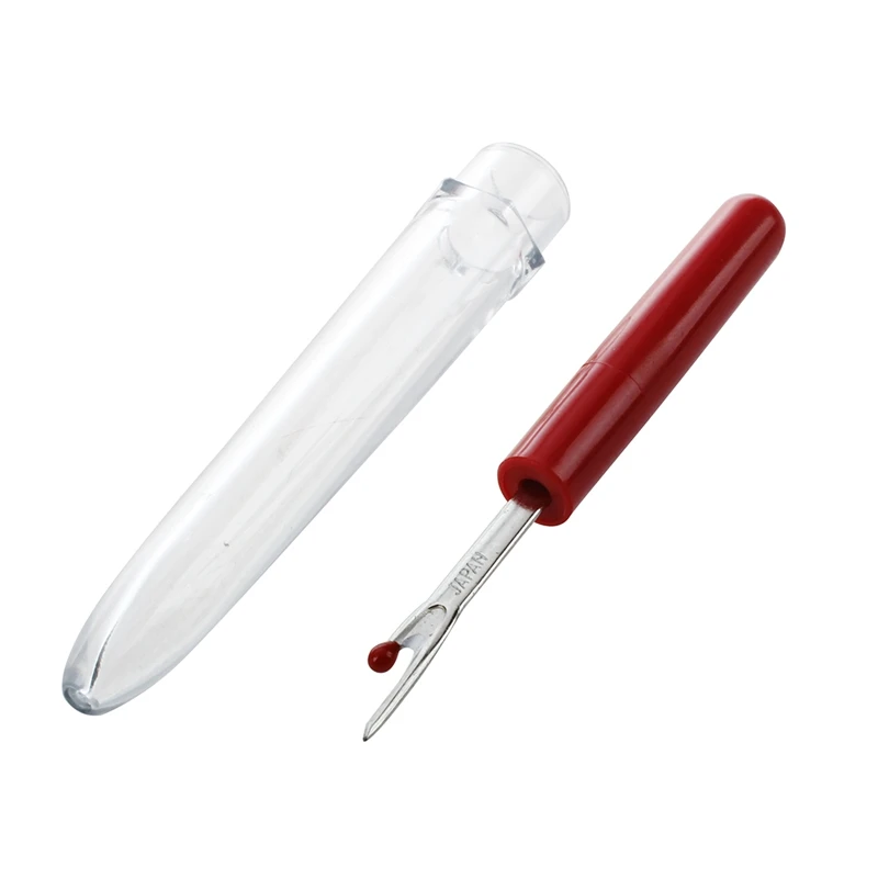 Прозрачный длинный пластиковый колпачок крест иглы Unpicker красный шов
