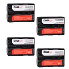 4 шт. NP-FM500H np fm500h Батарея для Sony A200 A200K A200W A300 A350 A450 A580 A700 A850 A900