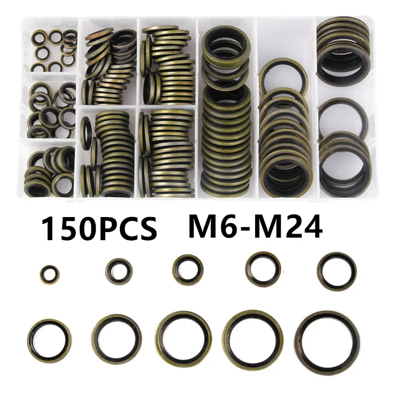 150 шт./кор. гидравлическое резиновое масло высокого давления скрепленная шайба