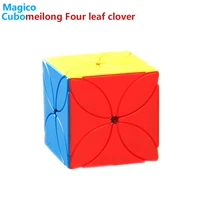 moyu meilong four leaf clover magic cubes stickerless puzzles 4 leaf cube speed cubo magico educational toys for kids boys girls