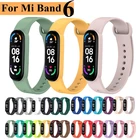 Ремешок 100% подходит только для Xiaomi Mi Band 6, сменный Браслет для miband 6, новый силиконовый браслет для Xiaomi mi Band 6, ремешок на запястье