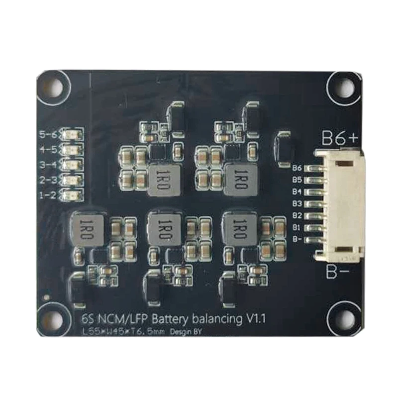 3S 6 Li Ion Lipo Lifepo4 LFP Battery Active Equalizer Balancer BMS 1.2A Balance Energy Transfer Board|Эквалайзеры| |
