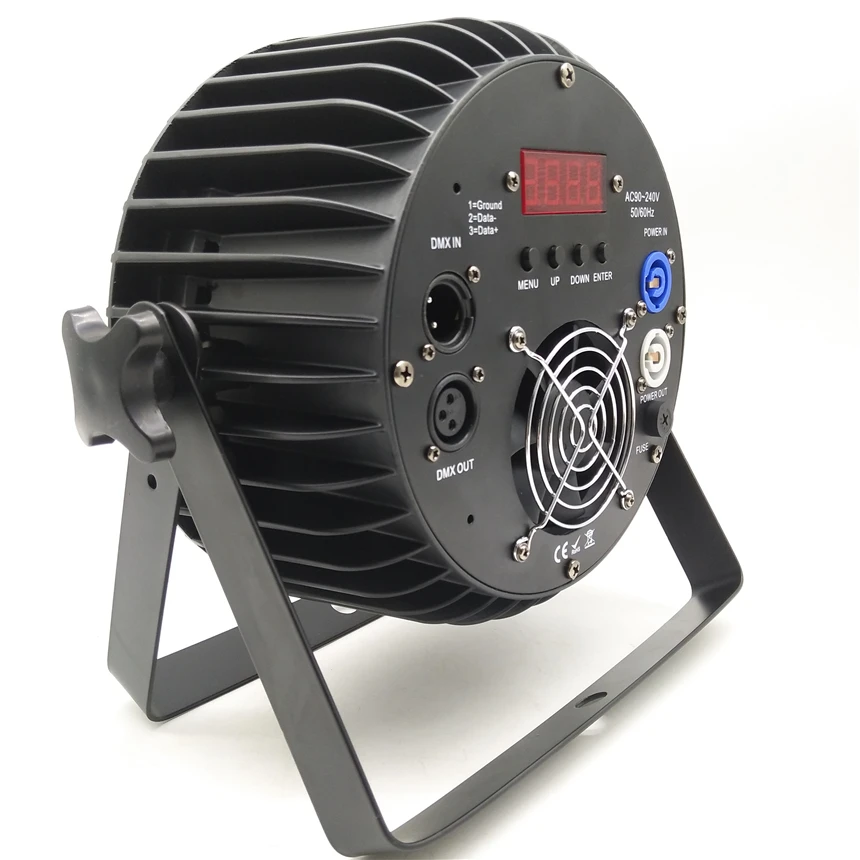 Кейс для полетов + 4 шт./18X12 Вт led par light RGBW сценическая световая полоса цветная