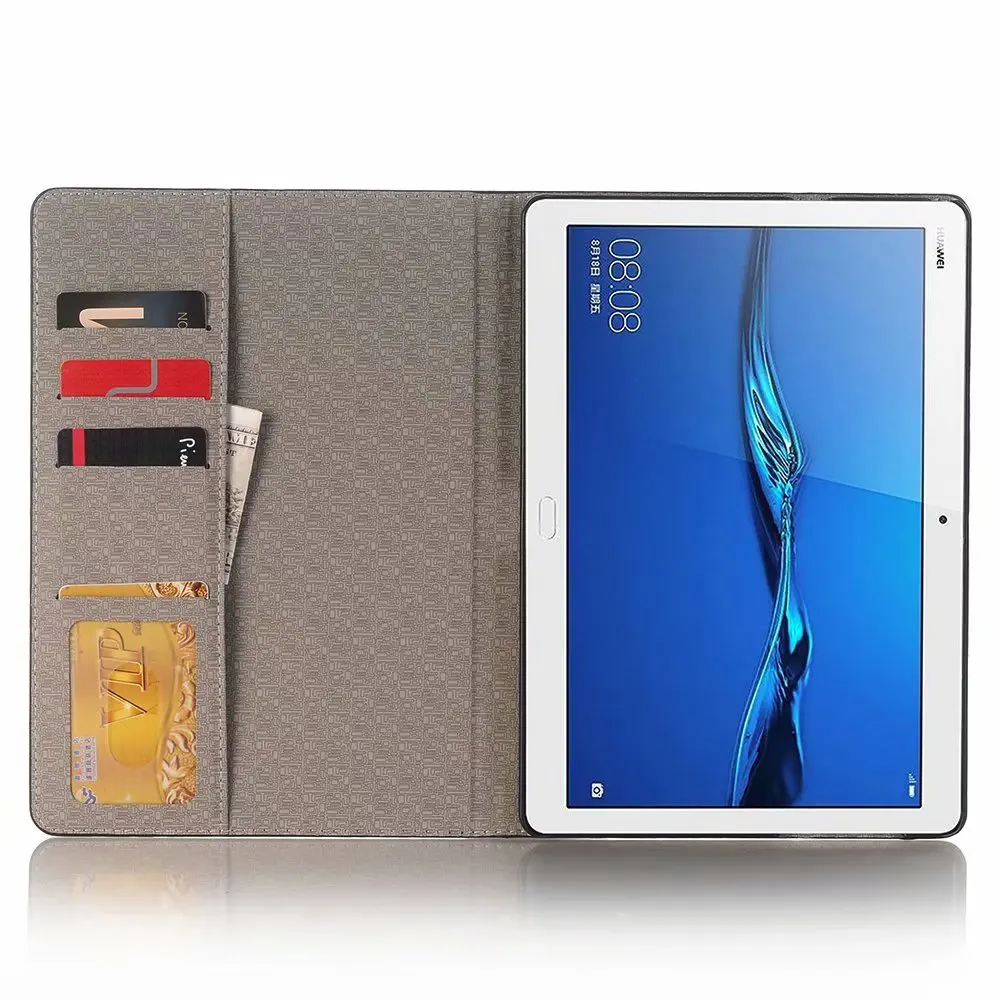Flip Coque For Huawei Mediapad T3 9.6 Case AGS-W09/L09/L03 Luxury Crocodile PU Leather Brasket Stand Funda HuaweiT3 | Компьютеры и