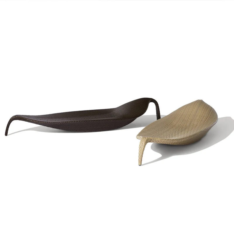 Бесплатная доставка 190 см шезлонг открытый ротанговый Диван Лежак для балкона