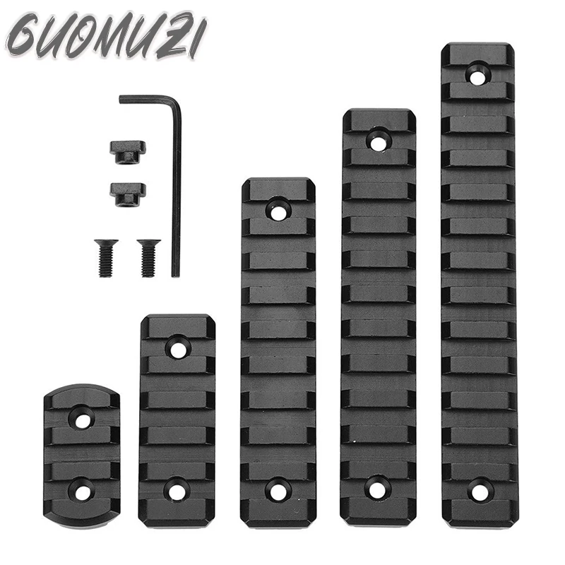 Новое тактическое крепление M lok для прицела Пикатинни 21 мм алюминиевые рельсы