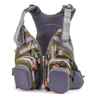 new adult fishing vest life jacket backpack professional multi function life jacket vest backpack multi pocket fishing vest