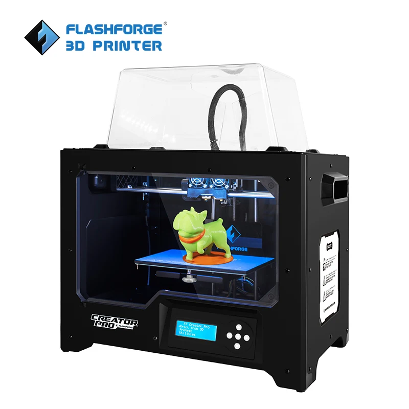 Günstig Neue! Flashforge Creator Pro 3D Drucker Open Source Dual Extruder W/2 Spulen