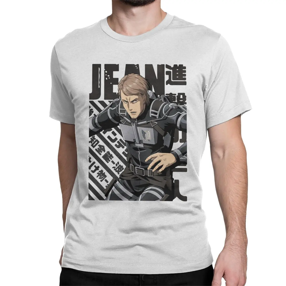 Мужские (Shingeki No Kyojin) Жан Кирстейн футболки АОТ обувь для косплея по аниме атака на
