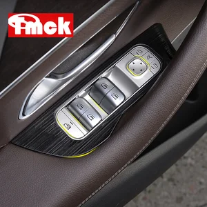 Накладка для кнопки подъема стекла Mercedes Benz GLE GLS Class W167 V167 X167 2020 2021 +, нержавеющая сталь