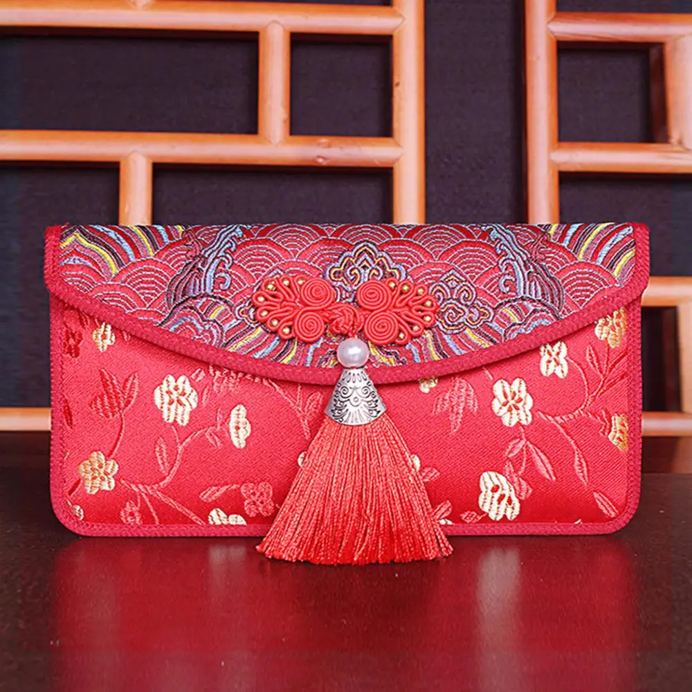 

1pcs Red Packets Red Money Envelope Party Gift Spring Festival Best Wishes Chinese Wedding New Year Red Packets