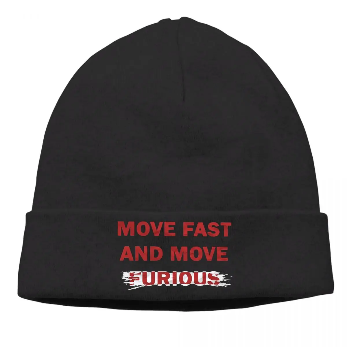 

Fast Furious 9 Vin Diesel Action Movie Skullies Beanies Caps Move Fast Knit Winter Warm Bonnet Hats Unisex Ski Cap