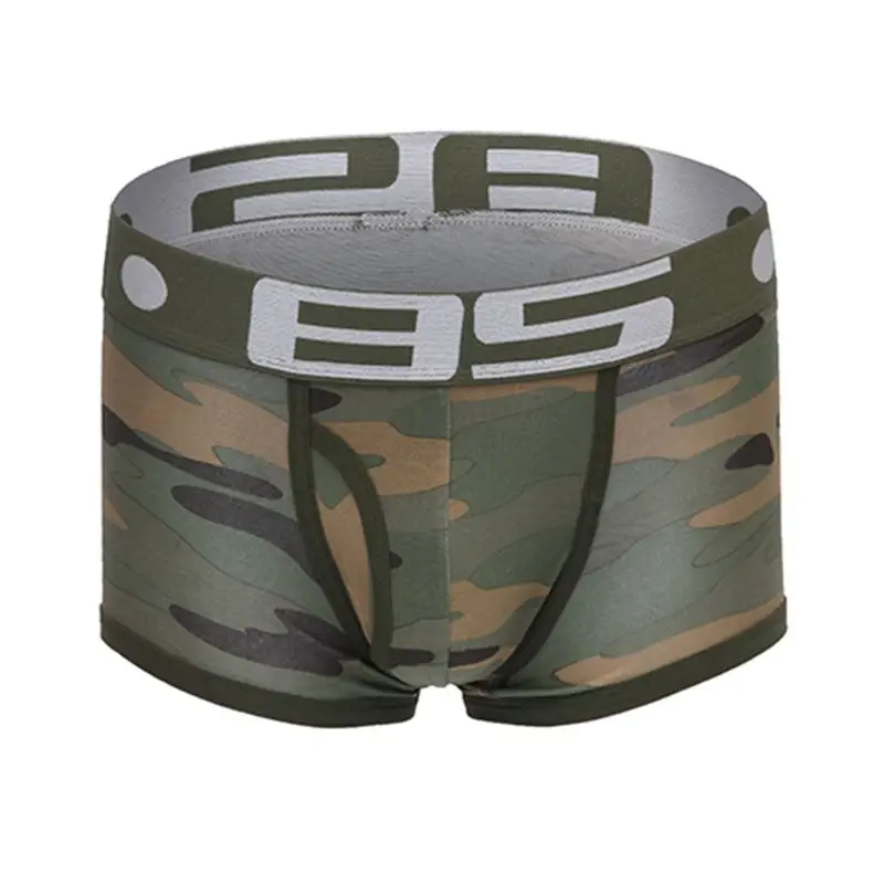 Фирменное Мужское нижнее белье сексуальные мужские боксеры шорты солдатские
