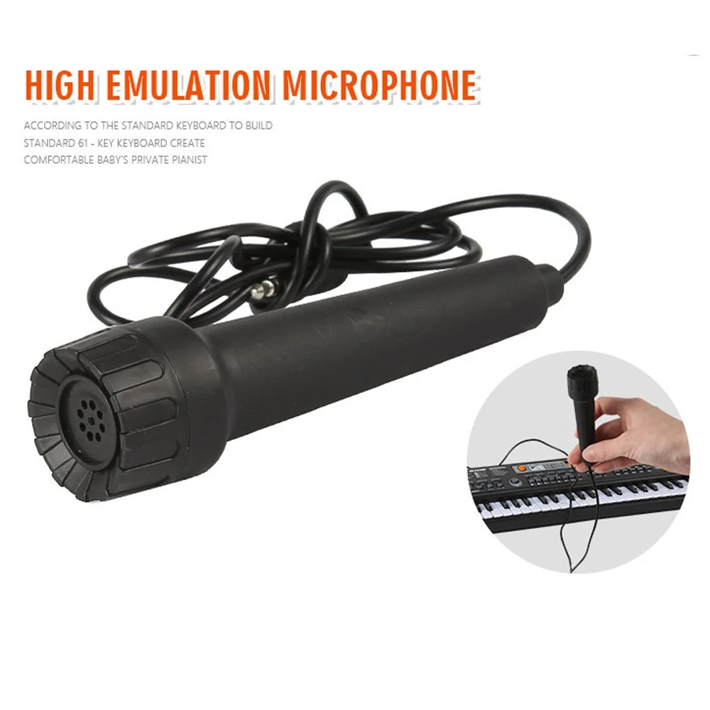 61 клавиши Черная Цифровая музыка электронная клавиатура клавишная доска