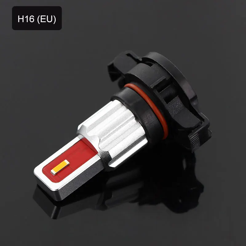 2 шт. H1 H3 H7 H11 9005/HB3 9006/HB4 светодиодный автомобиль Противотуманные фары лампы 6000K белый 3000K желтый H9 H8 H16 P13W авто передняя противотуманная фара
