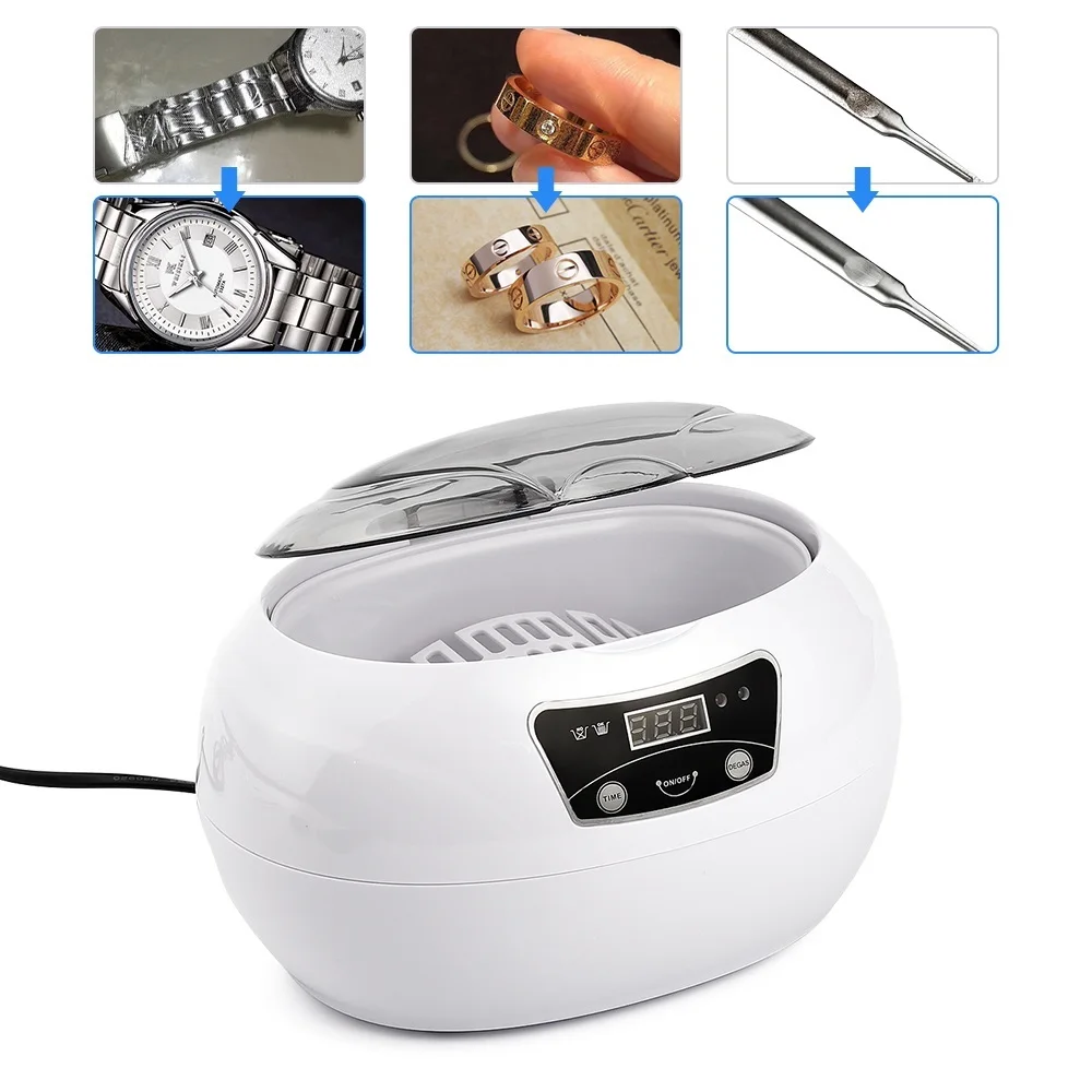 Инструменты для маникюра ультразвуковой очищающий чехол бактерий стерилизатор